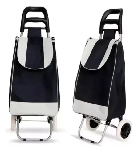 CARRO DE MERCADO EN LONA CON RUEDAS COLO